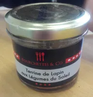 Terrine de lapin aux legumes du soleil