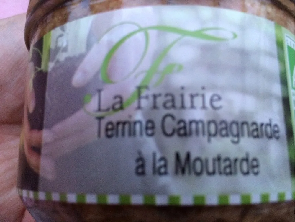 Terrine campagnarde à la moutarde