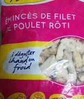 Émincés de filet de poulet rôti
