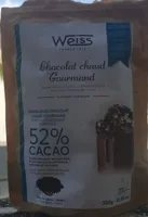 Granulés de chocolat 52 % cacao