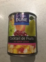 Cocktail de fruits au sirop léger