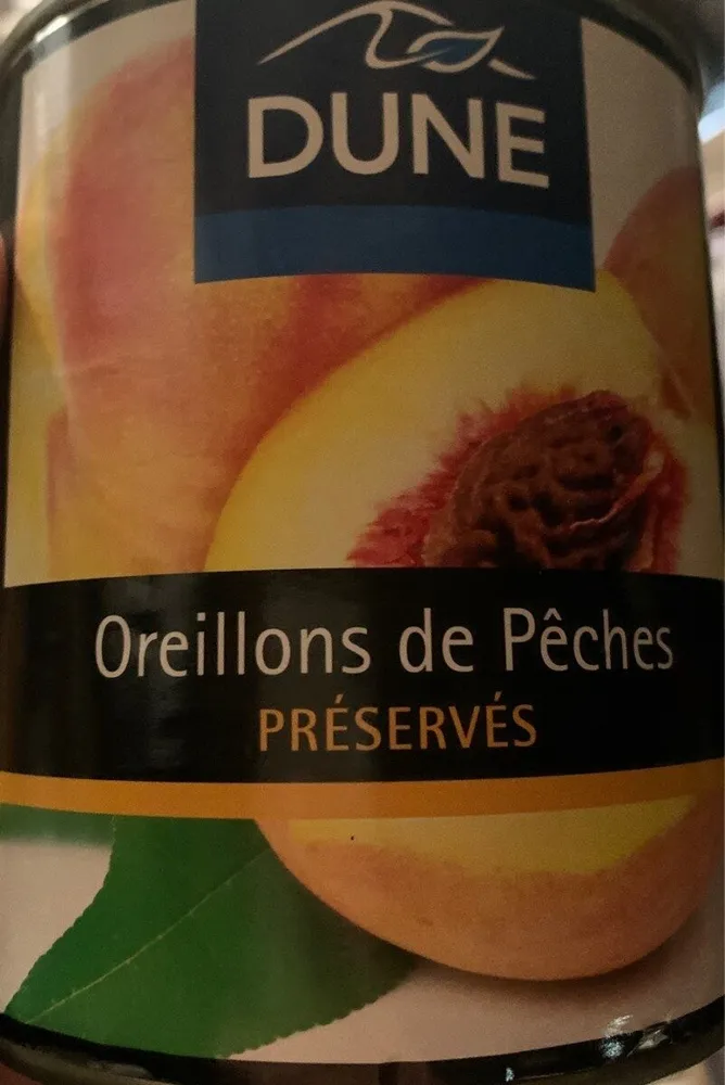 Oreillons de peches