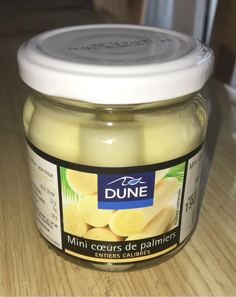 Mini coeurs de palmiers