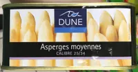 Asperges moyennes calibre 25/34