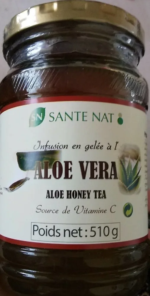 Infusion en gelée à l'aloé vera