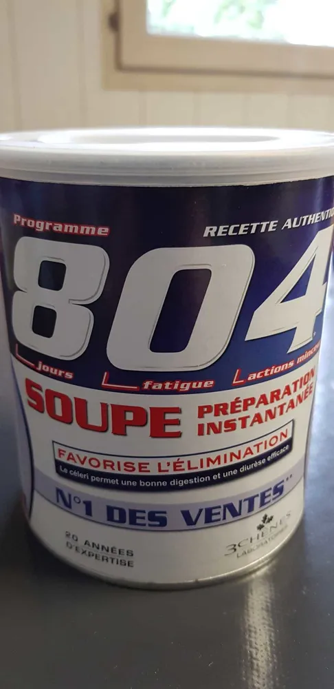 804 soupe préparation instantanée