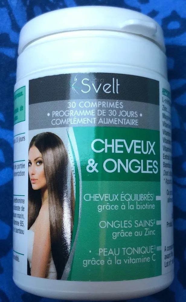 Complément Alimentaire Cheveux et Ongles
