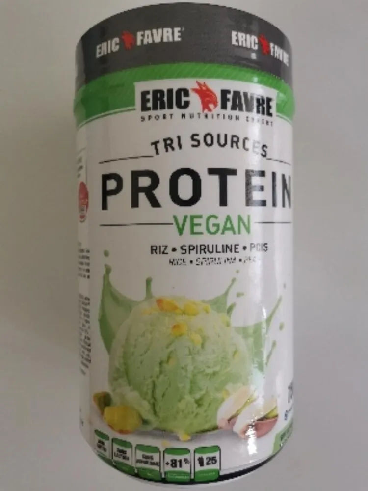 Protéines Vegan Pistache Eric Favre