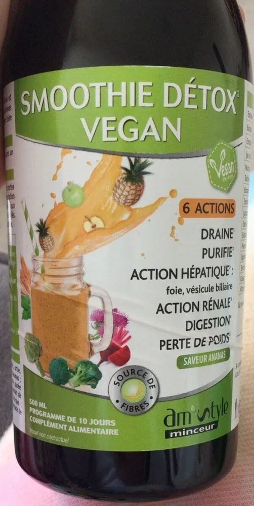 Smoothie detox vegan