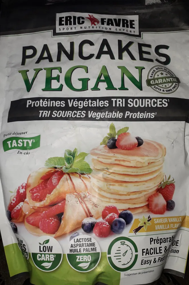 Pancakes Vegan 750 G vanille