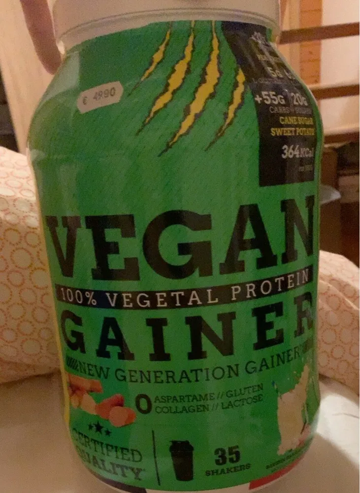 Vegan gainers