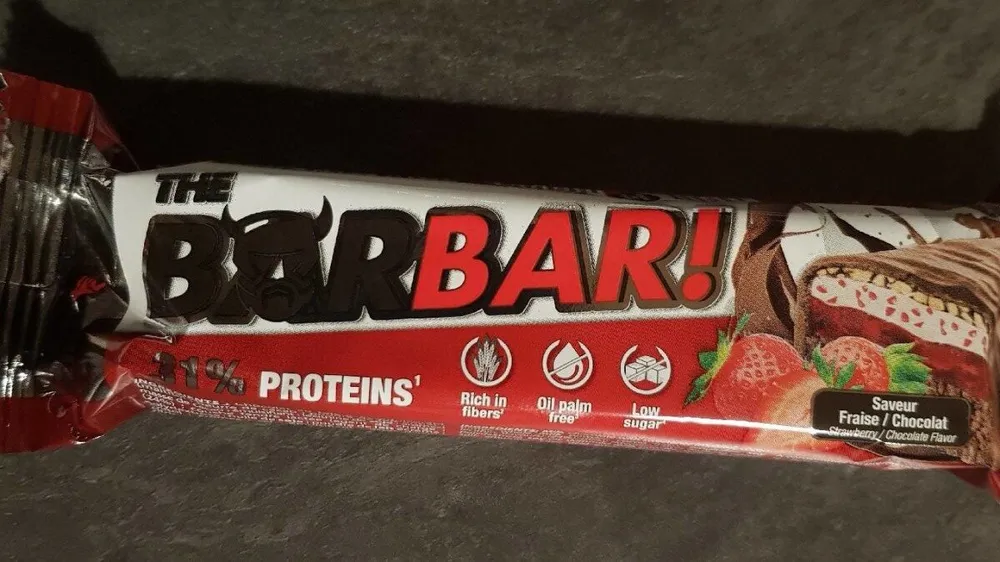 The Barbar saveur fraise chocolat