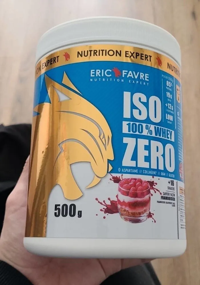 ISO ZERO 100 WHEY goût framboisier