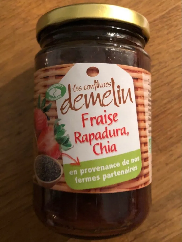 Confiture extra de Fraise, Rapadura, Chia