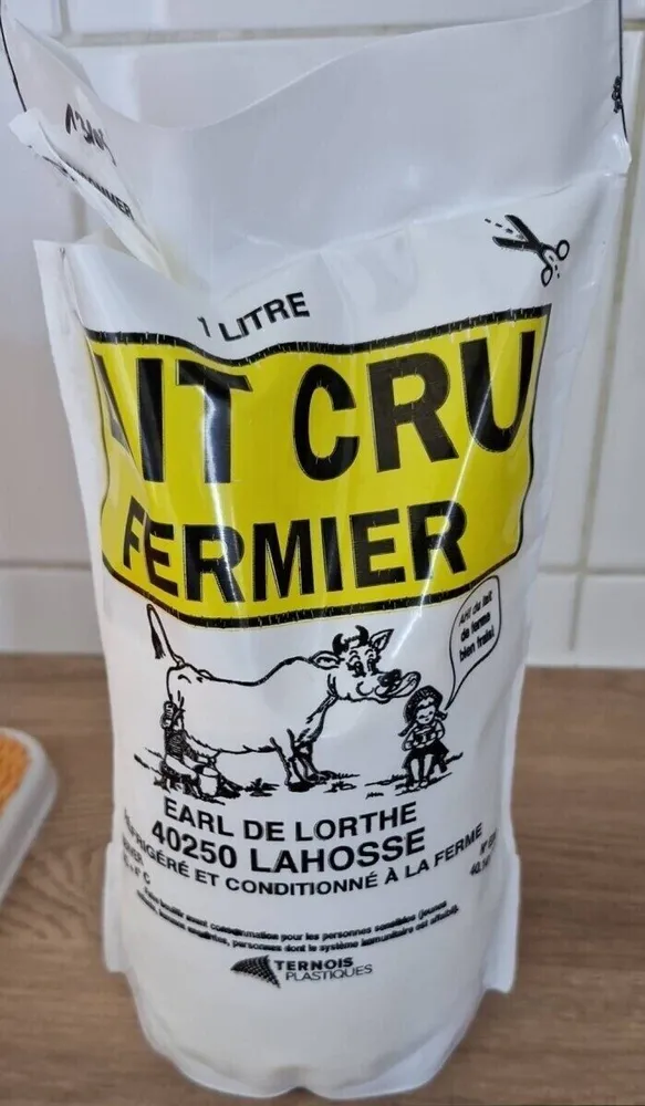 Lait cru fermier