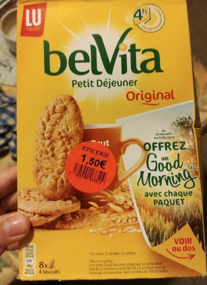 Belvita petit déjeuner