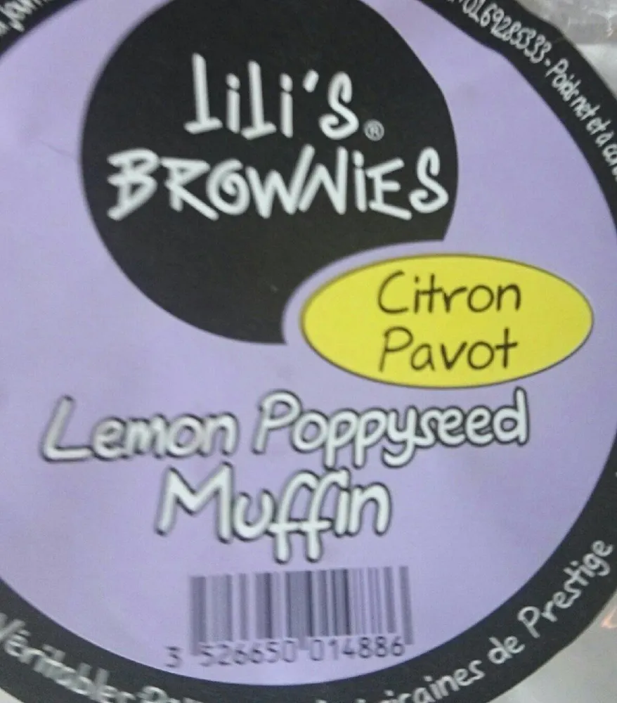 Muffin citron pavot