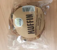 Muffin Noisettes caramélisées Pépites chocolat au lait