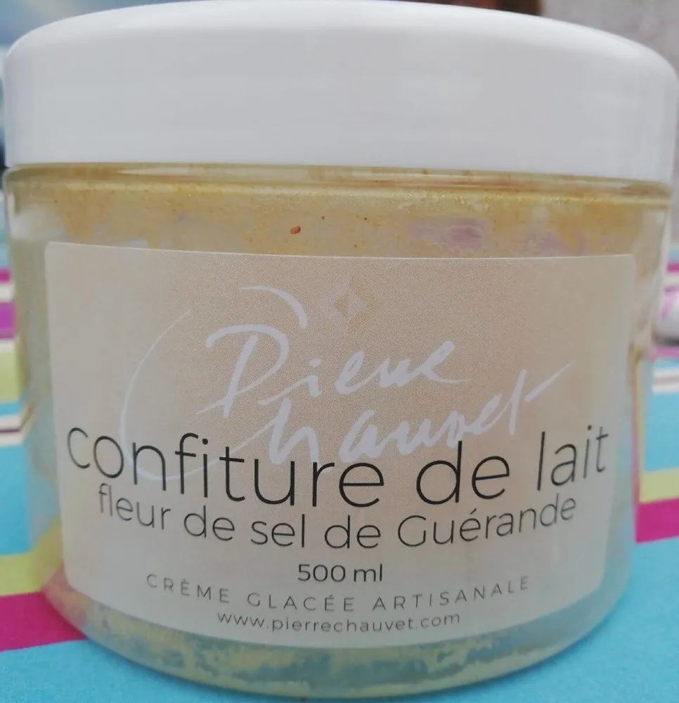 Glace confiture de lait
