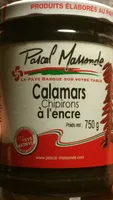Calamars chipieons à l'encre
