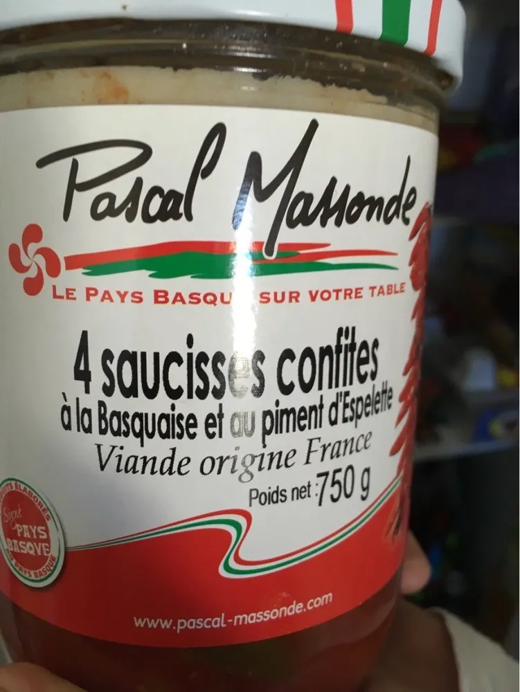 4 saucisses confites