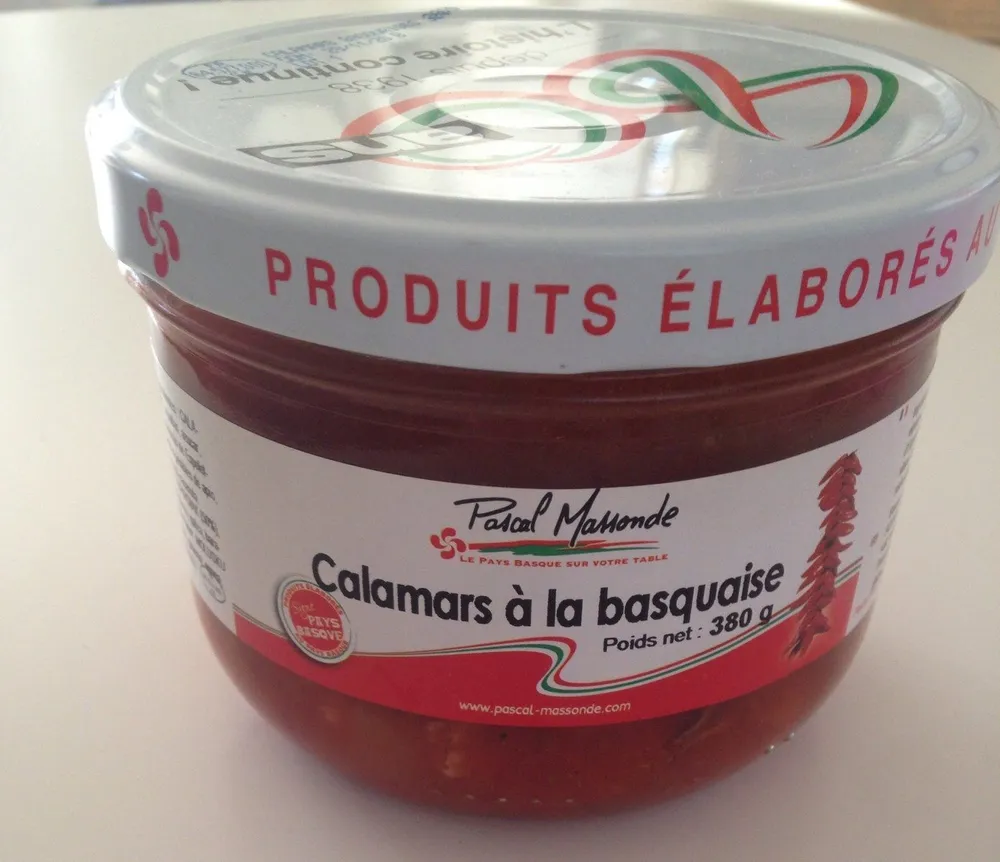 Calamars à la basquaise