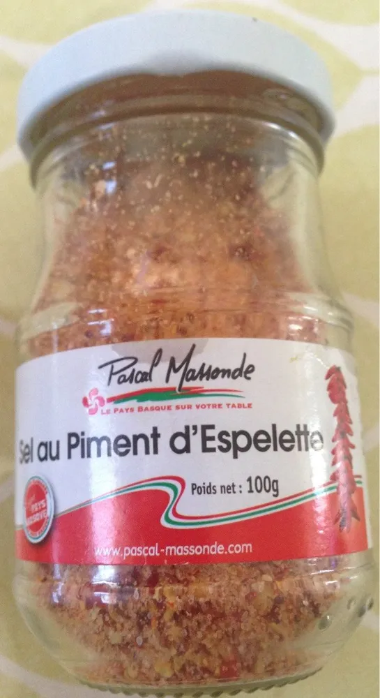 Sel au piment d'Espelette