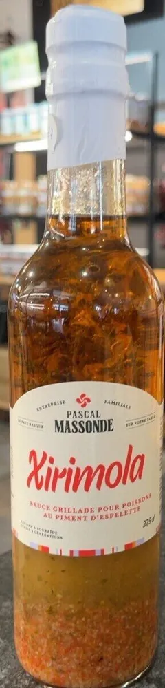 Xirimola sauce grillade pour poisson