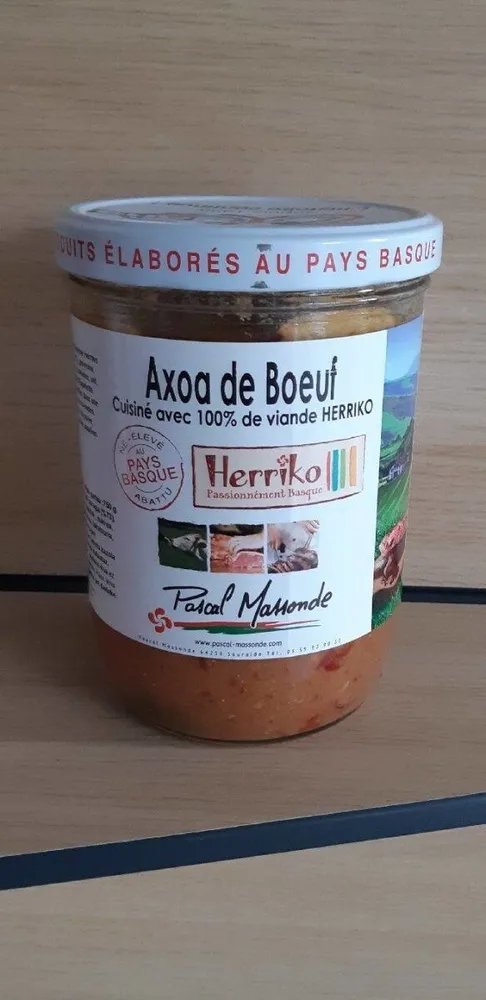 Axoa de bœuf Herriko