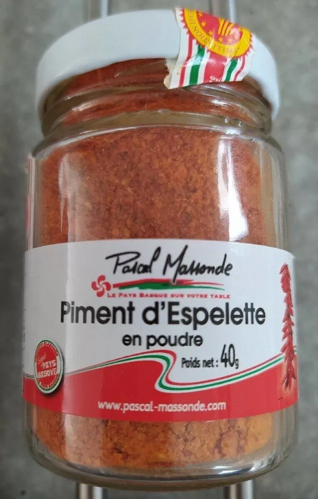 Piment d'Espelette en poudre