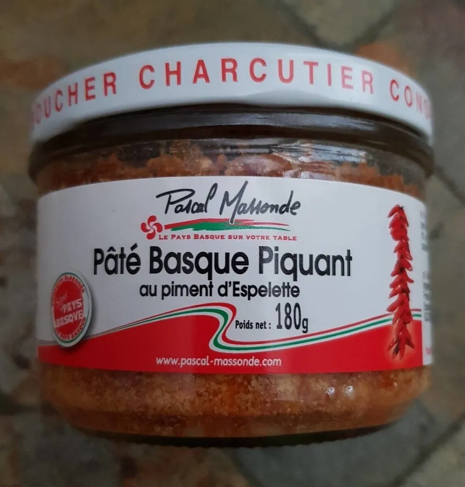 Pâté Basque Piquant au piment d'Espelette
