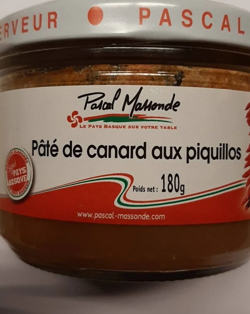 Pâté de canard aux piquillos