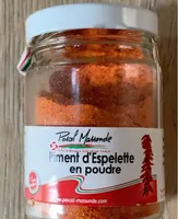 Piment d’espelette AOP