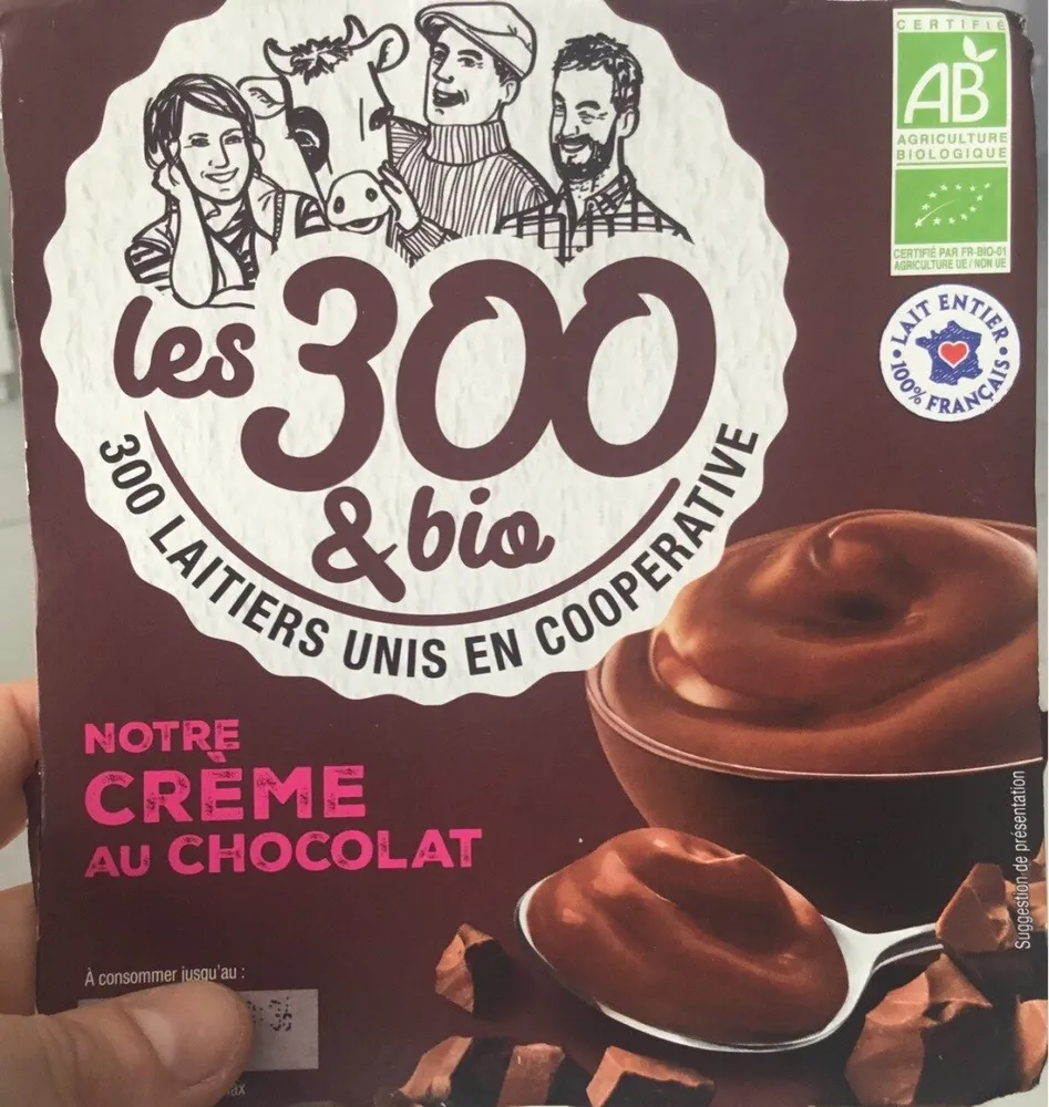 Notre creme au chocolat