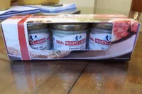 Lot 3 terrines 3x100gr