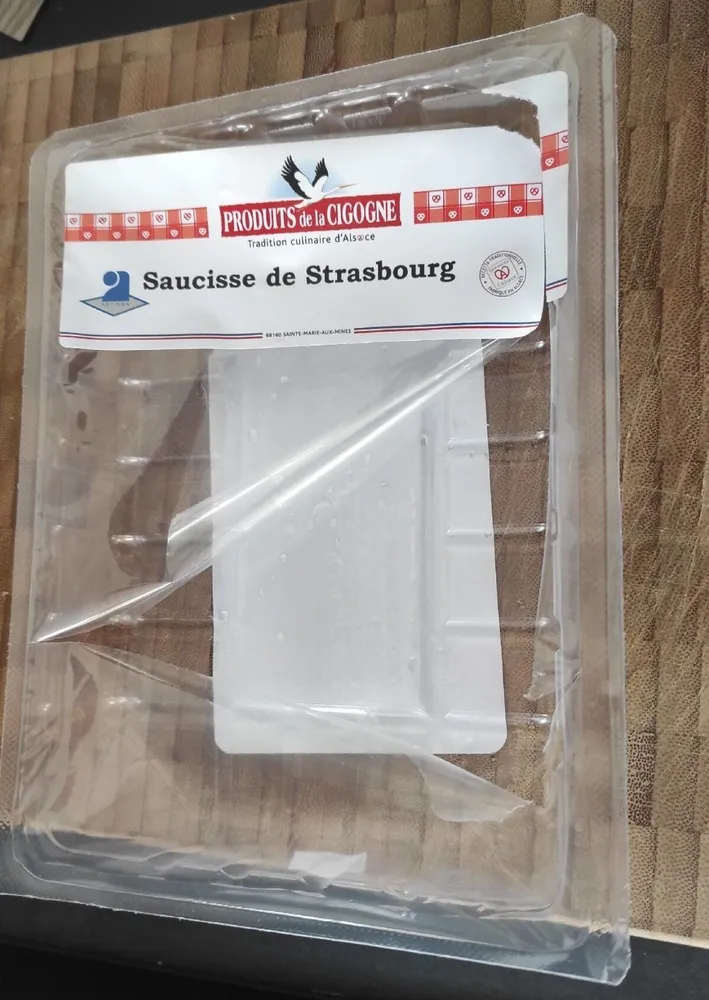 Saucisse de Strasbourg