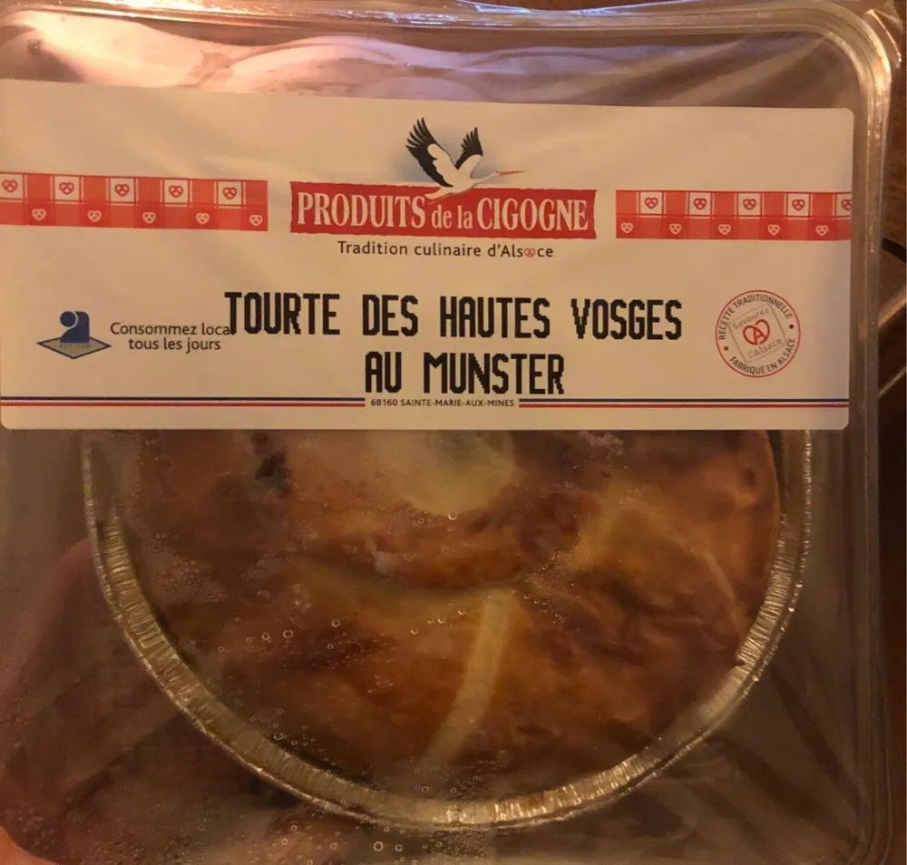 Tourte des Hautes Vosges au Munster