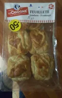 Feuilleté jambon fromage