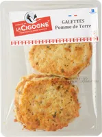 Galettes de, pomme de terre 320g