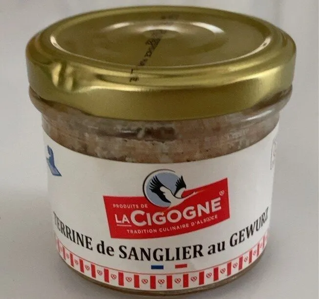 Terrine de sanglier au gewurz
