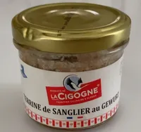 Terrine de sanglier au gewurz