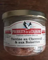 Terrine au chevreuil et au noisettes