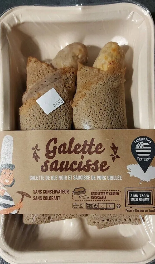 Galette saucisse