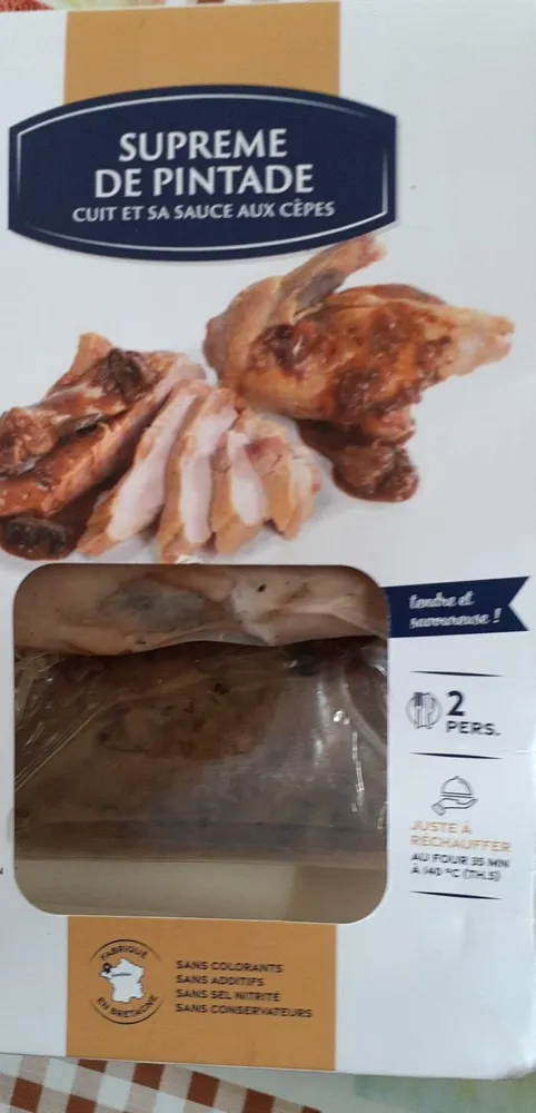 Suprême de pintade