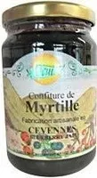 confiture de myrtille sauvage