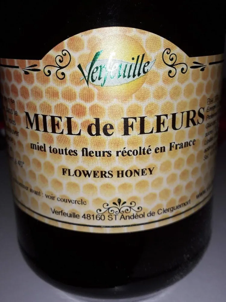 Miel de fleurs des Cevennes VERFEUILLE