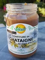 Confiture de châtaigne au zeste d'orange