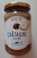 Délice de châtaigne à la poire