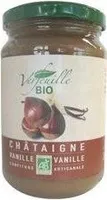 Confiture de chataigne et vanille bio VERFEUILLE