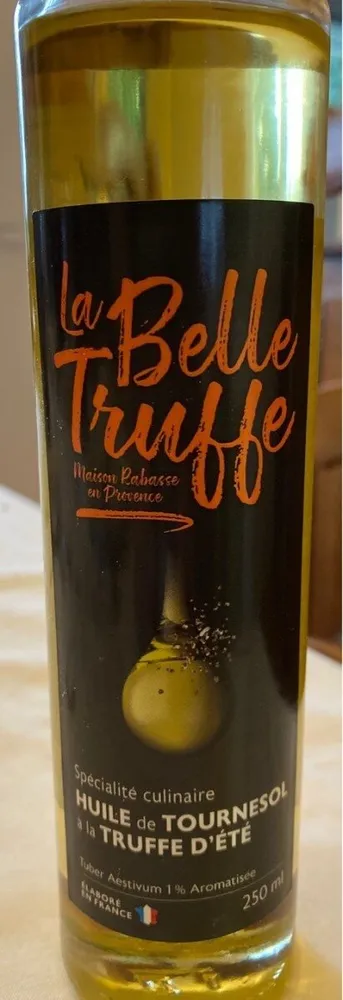 Huile de tournesol a la truffe d'ete